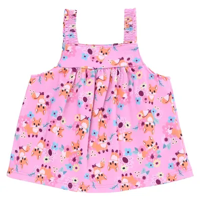 Conjunto Bebê Kookabu Alça Em Lastex Estampa Floral Conjunto Bebê Kookabu Alça Em Lastex Estampa Floral