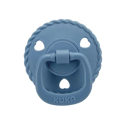 Chupeta Kuka Classic Bico Redondo Corações Tamanho 1