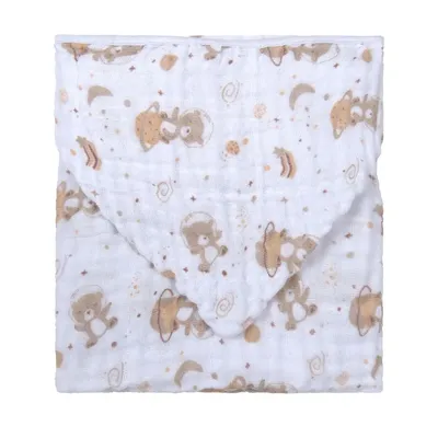 Toalha Com Capuz Incomfral Soft Estampa Urso Toalha Com Capuz Incomfral Soft Estampa Urso