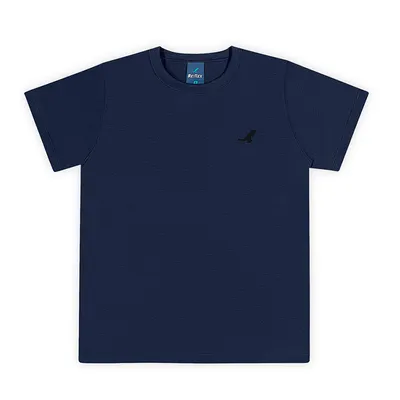 Camiseta Infantil Reirex Meia Malha Básica