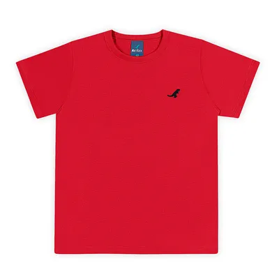 Camiseta Infantil Reirex Meia Malha Básica