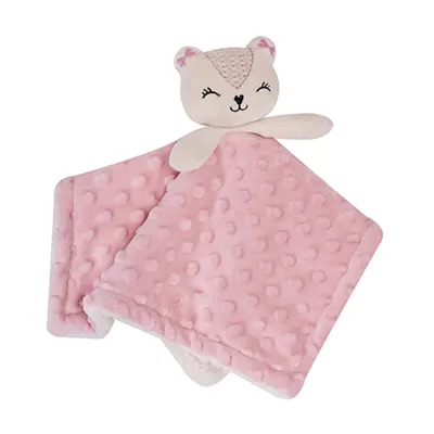 Naninha Carinhas Microfibra Bubble Com Sherpa Ursa Naninha Carinhas Microfibra Bubble Com Sherpa Ursa