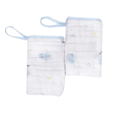 Kit Pano De Boca Muito Mimo Soft Prendedor Cegonha - 2 Peças