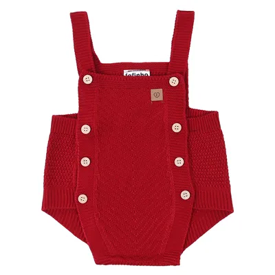 Banho De Sol Bebê Fofinho Tricô Trabalhado Com Botões