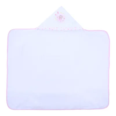 Toalha Com Capuz Muito Mimo Felpa Forro Bordado Bailarina