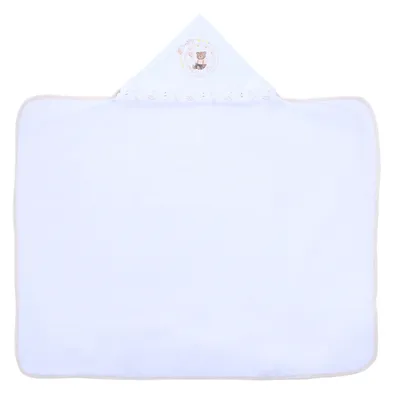 Toalha Com Capuz Muito Mimo Felpa Forro Bordado Ursinho