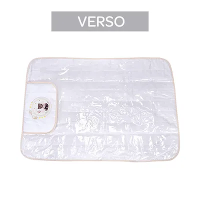 Trocador De Fraldas Muito Mimo Portátil Forro PVC Ursinho