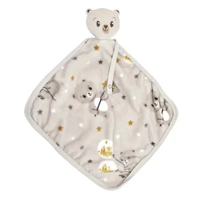 Naninha Baby Nice Flannel Com Prendedor Urso Naninha Baby Nice Flannel Com Prendedor Urso