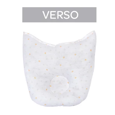 Travesseiro Baby Nice Anatômico Estampa Urso Travesseiro Baby Nice Anatômico Estampa Urso