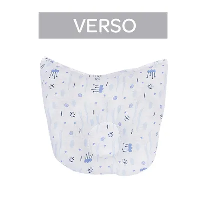 Travesseiro Baby Nice Anatômico Estampa Avião Travesseiro Baby Nice Anatômico Estampa Avião