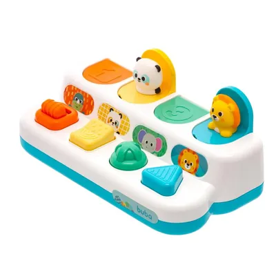 Brinquedo Pop-Up Buba Zoo Interativo