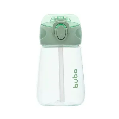 Garrafa Buba Tritan Com Canudo 300ml