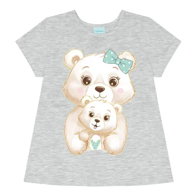 Pijama Curto Infantil Kyly Brilha No Escuro Ursinha Pijama Curto Infantil Kyly Brilha No Escuro Ursinha