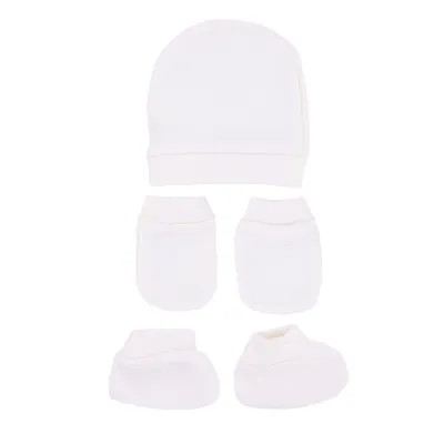 Kit Enxoval Bebeninho Liso - 3 Peças Kit Enxoval Bebeninho Liso - 3 Peças