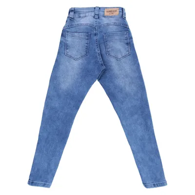 Calça Jeans Juvenil Frommer Skinny Detalhe Used Calça Jeans Juvenil Frommer Skinny Detalhe Used