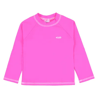 Camiseta Manga Longa Infantil Everly Praia Neon UV 50+ Camiseta Manga Longa Infantil Everly Praia Neon UV 50+
