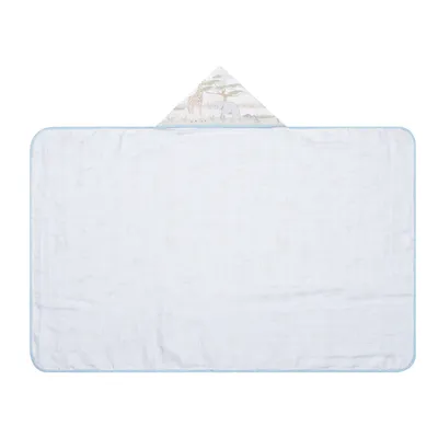 Toalha Com Capuz Felpuda Com Forro Estampa Safari