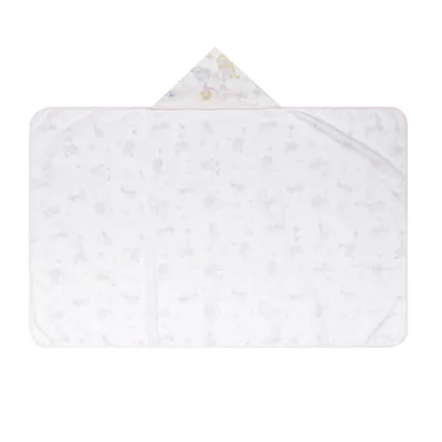 Toalha Com Capuz Papi Felpuda Estampa Sereia