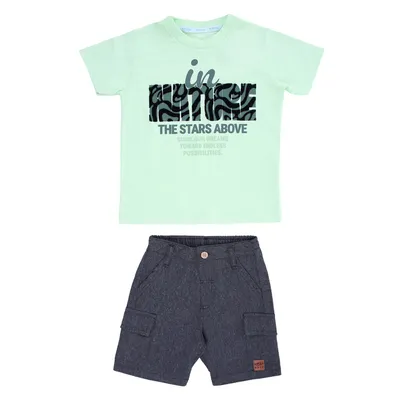 Conjunto Infantil Kookabu Camiseta Estampa Nature