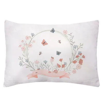 Travesseiro Bebê Papi Espuma Estampa Flores Travesseiro Bebê Papi Espuma Estampa Flores