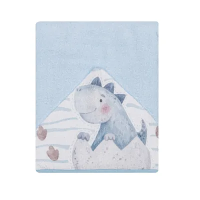 Toalha Com Capuz Papi Felpuda Forrada Estampa Dinossauro Toalha Com Capuz Papi Felpuda Forrada Estampa Dinossauro