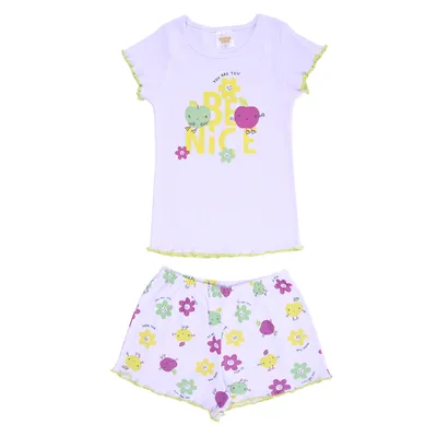 Pijama Curto Infantil Have Fun Ribana Estampa Frutas