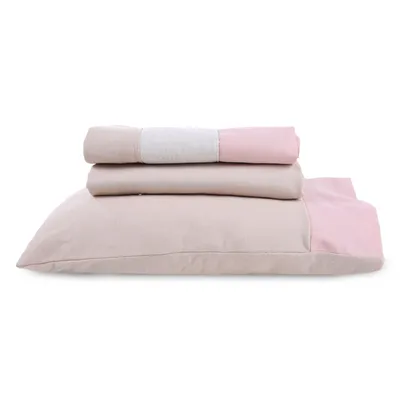 Jogo Lençol Berço Americano Art Bebê Malha Realeza - 3 Peças Jogo Lençol Berço Americano Art Bebê Malha Realeza - 3 Peças