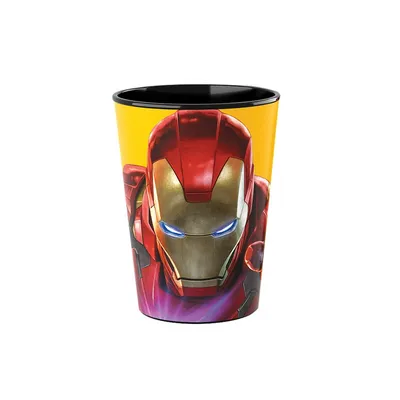 Copo Plasútil Marvel Homem De Ferro 320ml Copo Plasútil Marvel Homem De Ferro 320ml