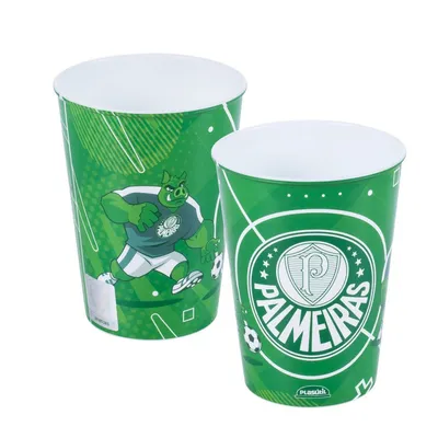 Copo Plasútil Time Palmeiras 320ml Copo Plasútil Time Palmeiras 320ml
