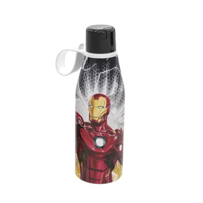 Garrafa Plasútil Abre Fácil Marvel Homem De Ferro 530ml Garrafa Plasútil Abre Fácil Marvel Homem De Ferro 530ml
