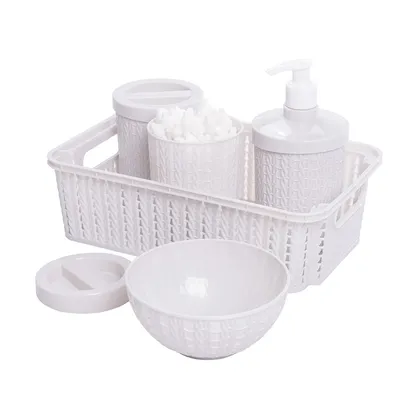 Kit Higiene Plasútil Trama Texturizado - 5 Peças