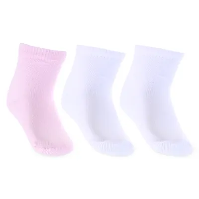 Kit Meia Bebê Selene Lisa - 3 Pares