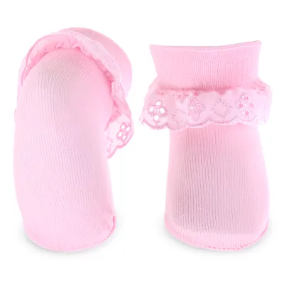 Meia Infantil Everly Soquete Festa Poliamida Com Laise Meia Infantil Everly Soquete Festa Poliamida Com Laise