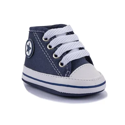 Tênis Bebê Everly Cano Alto Cadarço