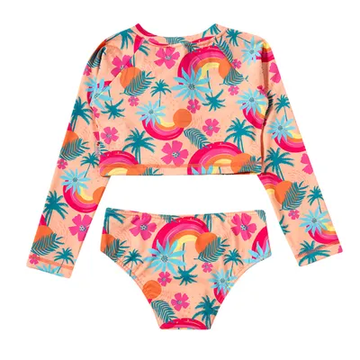 Conjunto Praia Juvenil Tip Top Estampa Tropical UV50+ Conjunto Praia Juvenil Tip Top Estampa Tropical UV50+