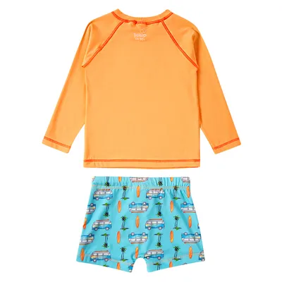 Conjunto Praia Infantil Tip Top Estampa Surf UV50+ Conjunto Praia Infantil Tip Top Estampa Surf UV50+