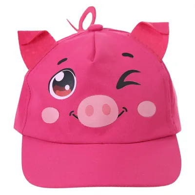 Boné Bebê Boneleska Porquinho