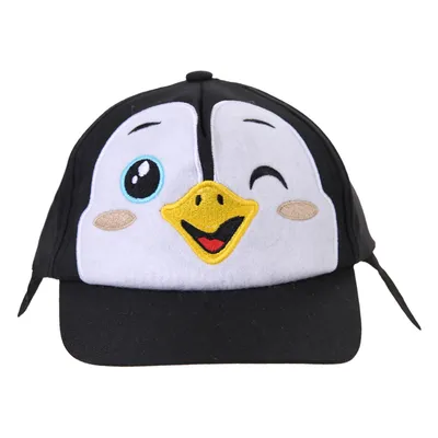 Boné Bebê Boneleska Pinguim
