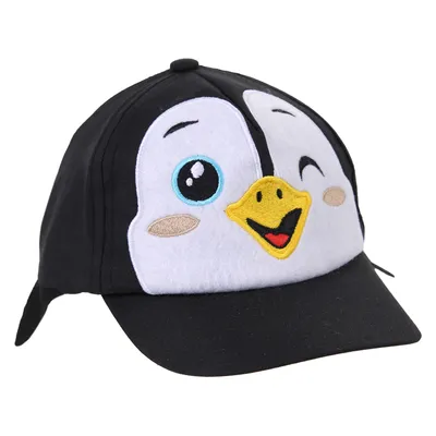 Boné Bebê Boneleska Pinguim
