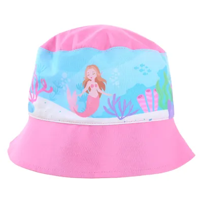Chapéu Infantil Boneleska Bucket Estampa Sereia