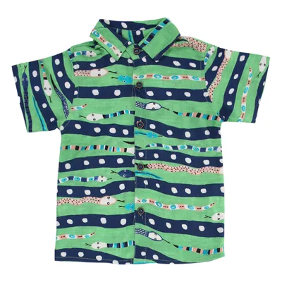 Conjunto Infantil Kookabu Camisa Estampa Cobrinha
