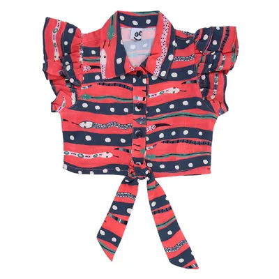 Conjunto Infantil Kookabu Detalhe Amarração Estampa Cobrinha