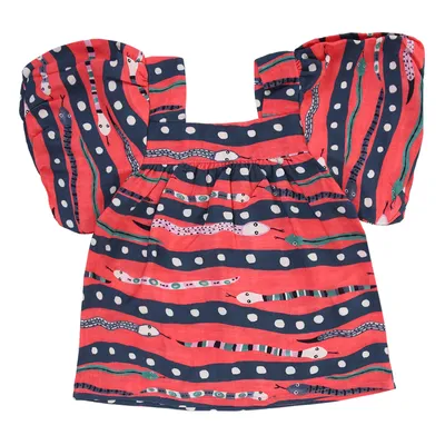 Conjunto Infantil Kookabu Manga Balonê Estampa Cobrinha