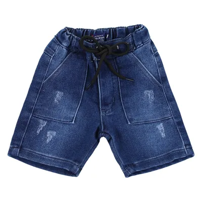 Bermuda Jeans Infantil Faos Tradicional Bermuda Jeans Infantil Faos Tradicional