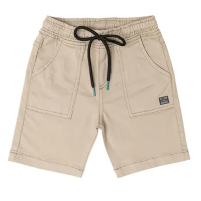 Bermuda Sarja Bebê Clube Do Doce Bolso Frontal Cadarço Bermuda Sarja Bebê Clube Do Doce Bolso Frontal Cadarço