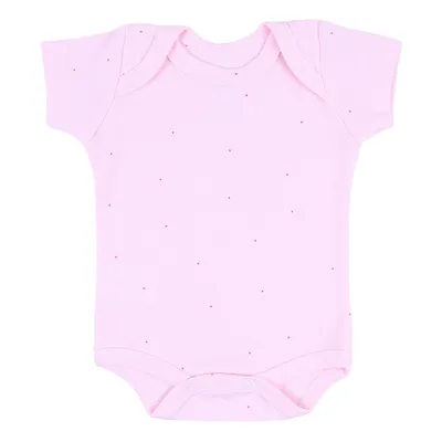 Kit Body Manga Curta Bebê Junkes Suedine Estampado - 3 Peças