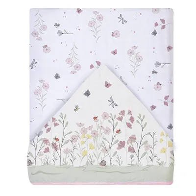 Toalha Com Capuz Papi Soft Estampa Flores Toalha Com Capuz Papi Soft Estampa Flores