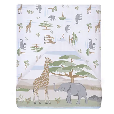 Toalha Com Capuz Papi Soft Estampa Safari Toalha Com Capuz Papi Soft Estampa Safari