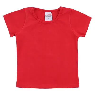 Blusa Infantil Soletex Em Cotton Básica