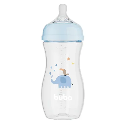 Mamadeira Buba Easy Flow Bico Tamanho 3 Elefante 330ml Mamadeira Buba Easy Flow Bico Tamanho 3 Elefante 330ml